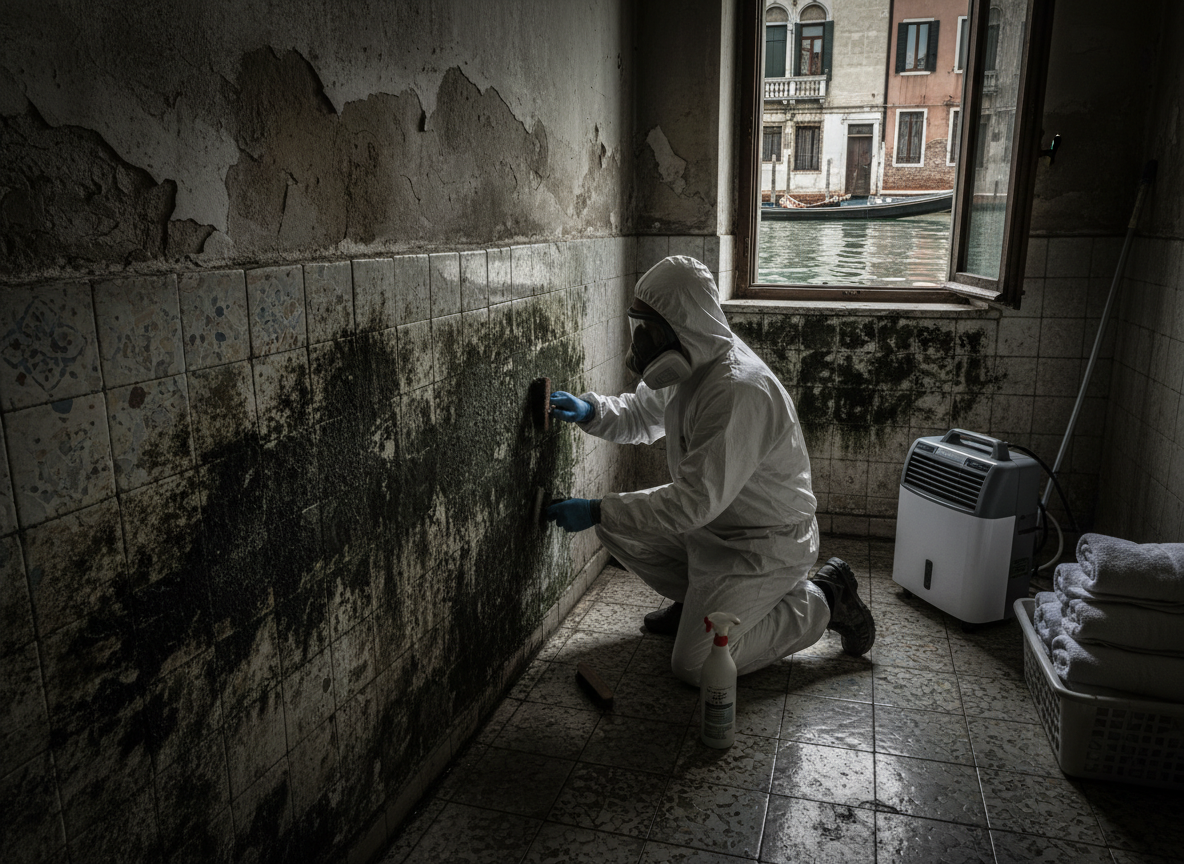 bathroom mold removal service in Venice