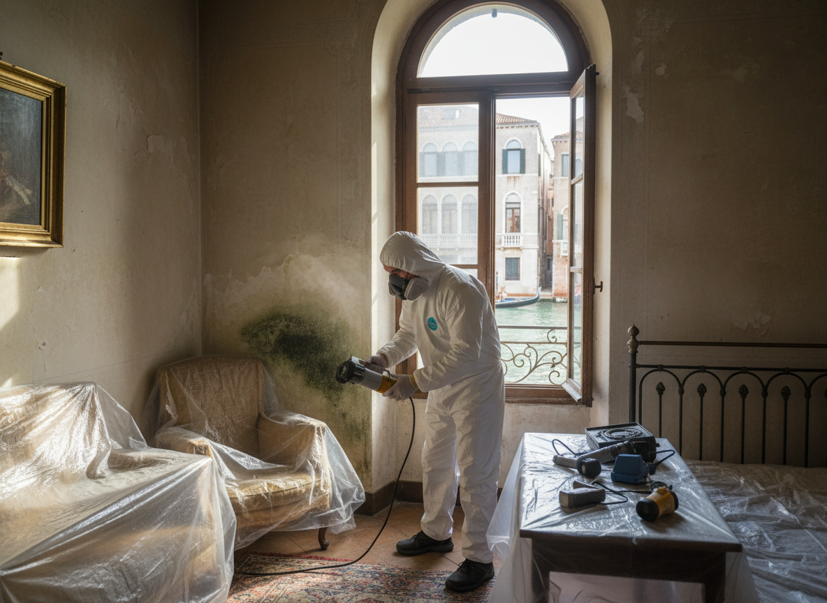 Residential mold testing in Venice